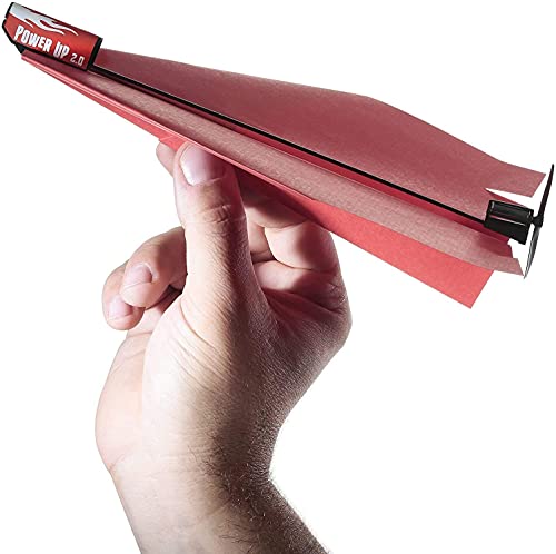 POWERUP 2.0 Papierflieger Bausatz | Elektronischer Motor für DIY Papierflieger | Fliegt weiter und länger | Perfekt für Kinder und Erwachsene | Gebrauchsfertiger Flugzeugmotor-Bausatz von POWERUP
