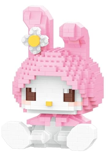 PP Pink Peachy Hellokitty Hase Mini Bausteine Tiere Kawaii Klemmbausteine Bausatz von PP Pink Peachy