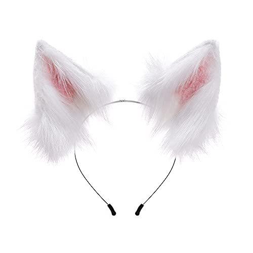 Handgefertigtes katzenohren Fuchs Wolf Ohren Halloween Kostüm Zubehör Damen und Kinder Handgefertigtes katzenohren Fuchs Wolf Ohren Halloween Kostüm Zubehör Damen und Kinder von PPFINE
