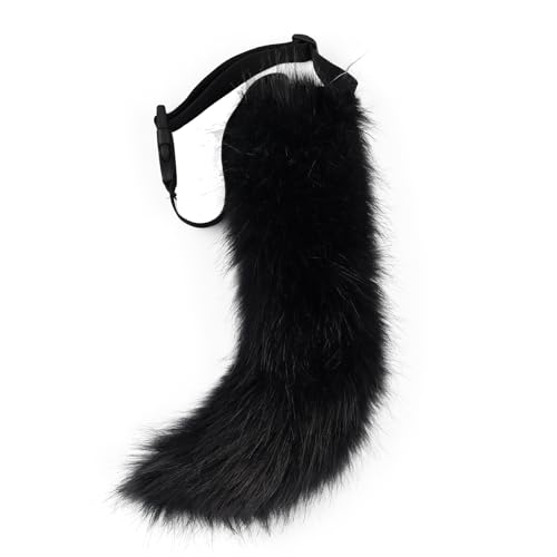 PPFINE Kunstpelz Fuchs Wolf Kostüm Katze Schwanz Kinder Erwachsene Cosplay Halloween Weihnachtsfeier PPFINE Kunstpelz Fuchs Wolf Kostüm Katze Schwanz Kinder Erwachsene Cosplay Halloween Weihnachtsfeier von PPFINE