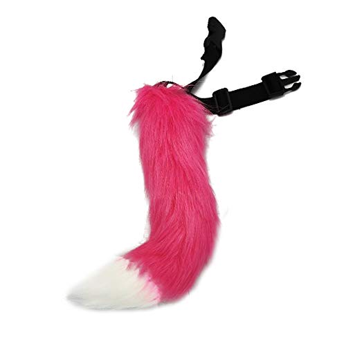 PPFINE Kunstpelz Fuchs Wolf Kostüm Katze Schwanz Kinder Erwachsene Cosplay Halloween Weihnachtsfeier PPFINE Kunstpelz Fuchs Wolf Kostüm Katze Schwanz Kinder Erwachsene Cosplay Halloween Weihnachtsfeier von PPFINE