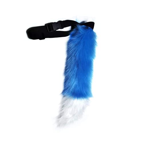 PPFINE Kunstpelz Wolf Fuchs Kostüm Schwanz Erwachsene Kinder Cosplay Halloween Weihnachtsfeier PPFINE Kunstpelz Wolf Fuchs Kostüm Schwanz Erwachsene Kinder Cosplay Halloween Weihnachtsfeier von PPFINE