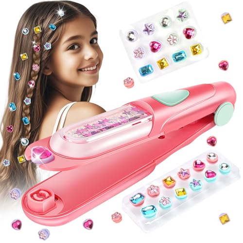 Diamant Haar Maschine,Automatic Hair Braider,Haare Glitzersteine Maschine,Hair Bedazzler Kit,Glitzersteine Haare Maschine ,Haarflechtmaschine DIY Haarperlen Flechthilfe Haarschmuck Mädchen Diamant Haar Maschine,Automatic Hair Braider,Haare Glitzersteine Maschine,Hair Bedazzler Kit,Glitzersteine Haare Maschine ,Haarflechtmaschine DIY Haarperlen Flechthilfe Haarschmuck Mädchen von PPGGOPP