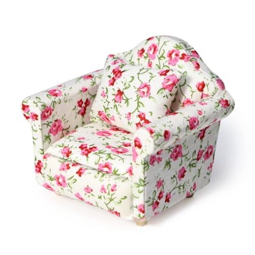 Miniatur Möbel Couch,Puppenhaus Möbel,Puppenhaus Sofa,Miniatur Sofa Couch,Mini Sessel,1/12 Miniatur Sessel,Puppenhaus Miniatur Möbel Modell Mit Kissen Miniatursofa für das Puppenhaus-Wohnzimmer (C) Miniatur Möbel Couch,Puppenhaus Möbel,Puppenhaus Sofa,Miniatur Sofa Couch,Mini Sessel,1/12 Miniatur Sessel,Puppenhaus Miniatur Möbel Modell Mit Kissen Miniatursofa für das Puppenhaus-Wohnzimmer (C) von PPGGOPP