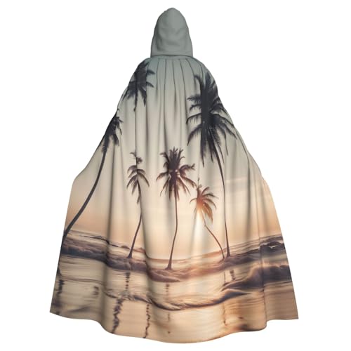 Cartoon-Tauben-Druck, Unisex, volle Länge, mit Kapuze, Halloween-Umhang für Cosplay, Mittelalter und Festivals, passend für Halloween Cartoon-Tauben-Druck, Unisex, volle Länge, mit Kapuze, Halloween-Umhang für Cosplay, Mittelalter und Festivals, passend für Halloween von PPHGUT