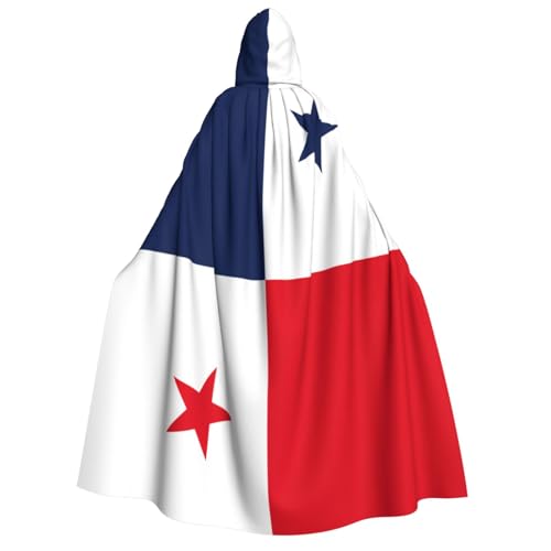 Kapuzenumhang mit Panama-Flagge, Unisex, Halloween-Kostüm, Karneval, Mottopartys, Cosplay von PPHGUT