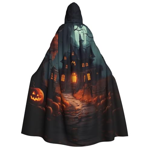 PPHGUT Gruseliger Halloween-Umhang mit Kapuze, Unisex, Halloween-Kostüm, Karneval, Mottopartys, Cosplay PPHGUT Gruseliger Halloween-Umhang mit Kapuze, Unisex, Halloween-Kostüm, Karneval, Mottopartys, Cosplay von PPHGUT