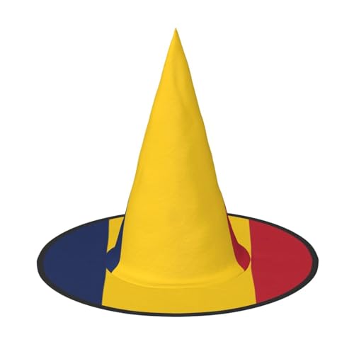 PPHGUT Halloween-Hexenhut, breite Krempe, faltbare Kappe, Partys, Arnivals und Rollenspielveranstaltungen von PPHGUT