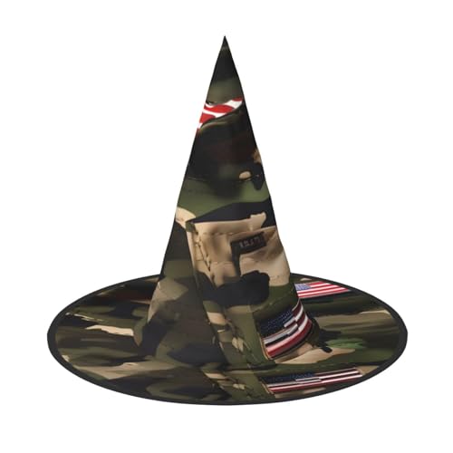 PPHGUT Halloween-Hexenhut, mit breiter Krempe, faltbar, für Partys, Arnivale und Rollenspielveranstaltungen PPHGUT Halloween-Hexenhut, mit breiter Krempe, faltbar, für Partys, Arnivale und Rollenspielveranstaltungen von PPHGUT