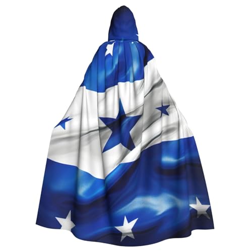PPHGUT Honduras Flaggen-Druck, Unisex, volle Länge, mit Kapuze, Halloween-Umhang, für Cosplay, Mittelalter und Festivals, passend PPHGUT Honduras Flaggen-Druck, Unisex, volle Länge, mit Kapuze, Halloween-Umhang, für Cosplay, Mittelalter und Festivals, passend von PPHGUT
