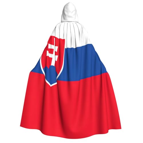 PPHGUT Kapuzenumhang mit Flagge der Slowakei, Unisex, Halloween-Kostüm, Karneval, Mottopartys, Cosplay PPHGUT Kapuzenumhang mit Flagge der Slowakei, Unisex, Halloween-Kostüm, Karneval, Mottopartys, Cosplay von PPHGUT
