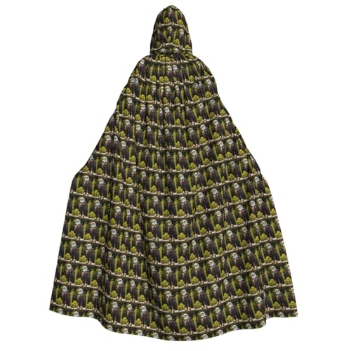 PPHGUT Kapuzenumhang mit fliegendem Adler, Unisex, Halloween-Kostüm, Karneval, Mottopartys, Cosplay von PPHGUT