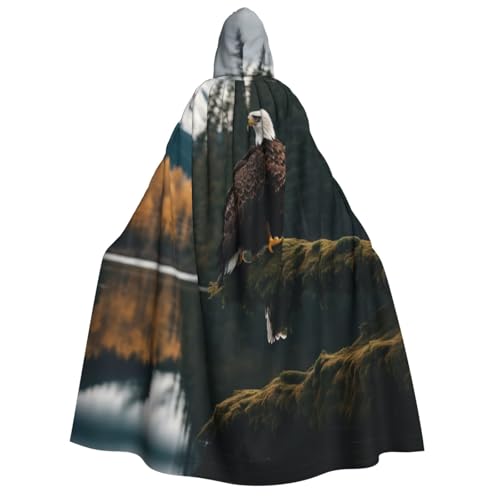 PPHGUT Kapuzenumhang mit fliegendem Adler, Unisex, Halloween-Kostüm, Karneval, Mottopartys, Cosplay PPHGUT Kapuzenumhang mit fliegendem Adler, Unisex, Halloween-Kostüm, Karneval, Mottopartys, Cosplay von PPHGUT