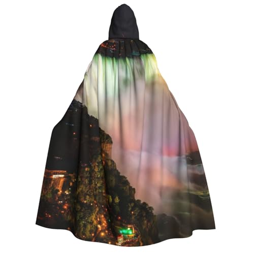 PPHGUT Niagarafälle, Kapuzenumhang, Unisex, Halloween-Kostüm, Karneval, Motto-Festivals, Partys, Cosplay von PPHGUT