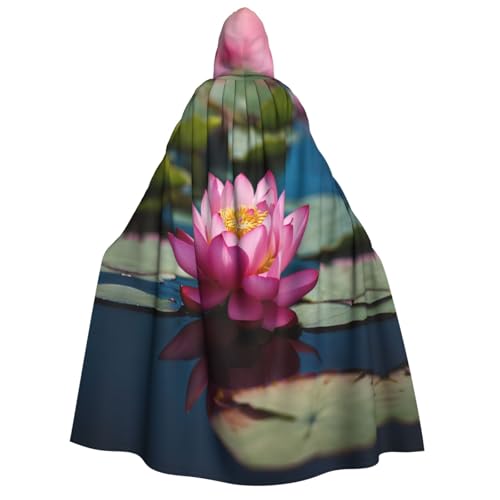 PPHGUT Spirit Of The Lotus Kapuzenumhang, Unisex, Halloween-Kostüm, Karneval, Mottopartys, Cosplay von PPHGUT