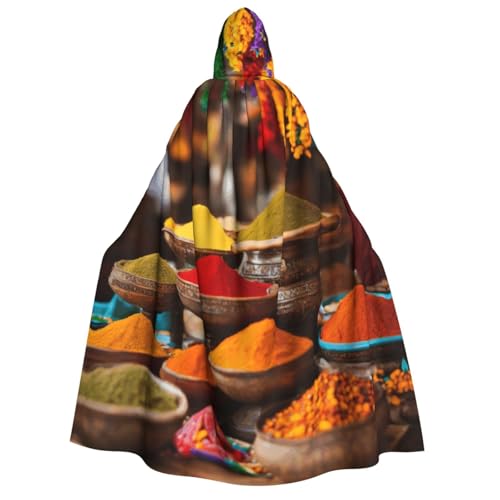 PPHGUT Umhang mit Kapuze und Gewürzen, Unisex, Halloween-Kostüm, Karneval, Mottopartys, Cosplay PPHGUT Umhang mit Kapuze und Gewürzen, Unisex, Halloween-Kostüm, Karneval, Mottopartys, Cosplay von PPHGUT