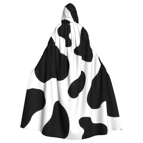 PPHGUT Unisex-Umhang mit Kapuze und Kuh-Punktdruck, für Cosplay, Mittelalter und Festivals, passend für Halloween PPHGUT Unisex-Umhang mit Kapuze und Kuh-Punktdruck, für Cosplay, Mittelalter und Festivals, passend für Halloween von PPHGUT