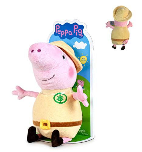 Peppa Pig - Peluche George der Entdecker in Blister 10,62"/27cm Qualität super Soft von Peppa Pig
