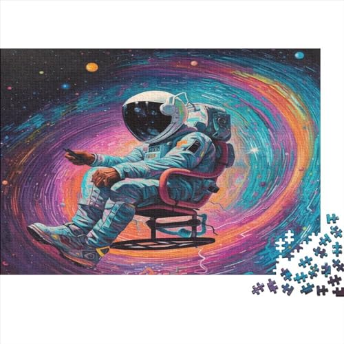 Astronautaa 1000 Teile Cósmico Puzzles Erwachsene Geschicklichkeitsspiel Für Die Ganze Familie Geburtstag Lernspiel Wohnkultur Stress Relief 1000pcs (75x50cm) von PPSOAP