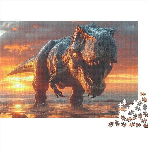 Dinosaurier Für Erwachsene 1000 Teile Puzzle Family Challenging Games Geburtstag Moderne Wohnkultur Lernspiel Stress Relief 1000pcs (75x50cm) von PPSOAP