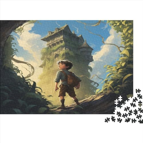 Explorador 1000 Teile Schloss Puzzle Für Erwachsene Geburtstag Home Decor Familia Challenging Games EduGatoional Game Stress Relief 1000pcs (75x50cm) von PPSOAP