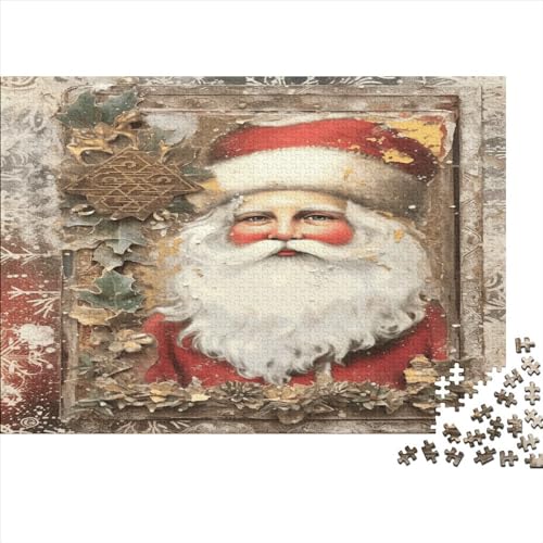 Papá Noel Erwachsene Puzzle 1000 Teile Retrato Familia Challenging Games Geburtstag Home Decor EduGatoional Game Stress Relief Toy 1000pcs (75x50cm) von PPSOAP