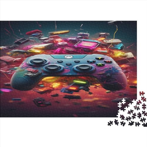 Tisaxi_Video_Game_Controllers_from_New_Graphics_Gamer_Wallpaper_9b3bf6f1-311e-4886-a5ef-e1ec3ab61007 1000 Teile Puzzles Erwachsene Home Decor Geburtstag Lernspiel Familia Challe von PPSOAP