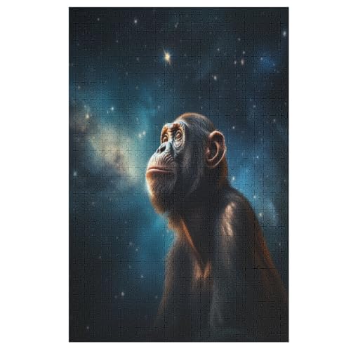 AFFE Holzpuzzle - 1000 Teiliges Jigsaw Knobelspiel - Puzzle Für Erwachsene & Kinder - Outdoor & Reisespielzeug （78×53cm） von PPZYY