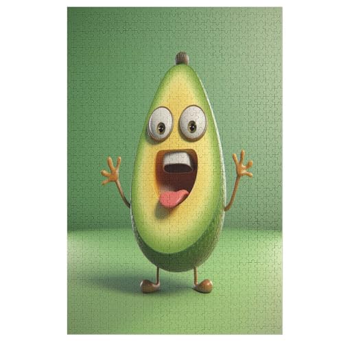 Obst Puzzle 1000 Teile, Holzpuzzle Für Erwachsene Kinder, Impossible Puzzles, Geschicklichkeitsspiel Für Die Ganze Familie （78×53cm） von PPZYY