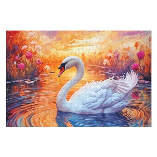 Puzzles Biene, 1000 Teile, Puzzle Aus Holz Für Erwachsene Und Kinder Ab 12 Jahren, Lernspielzeug （75×50cm） von PPZYY