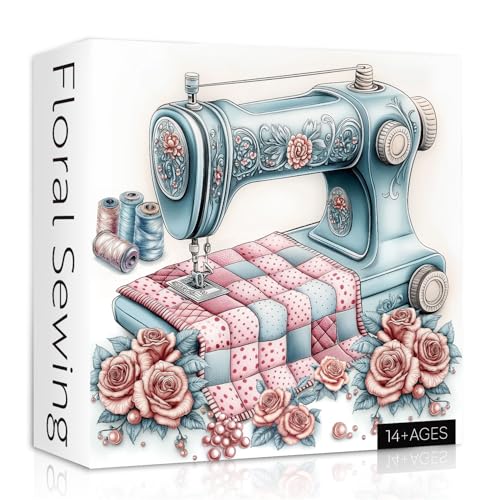 Blumen-Nähpuzzles, 1000 Stück von PPuzzling