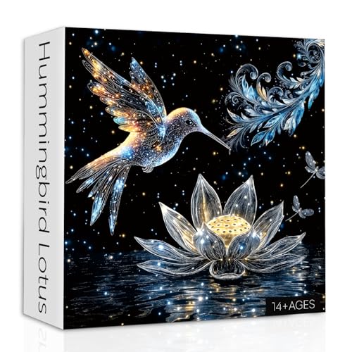 Kolibri-Lotus-Puzzle, 1000 Stück Kolibri-Lotus-Puzzle, 1000 Stück von PPuzzling