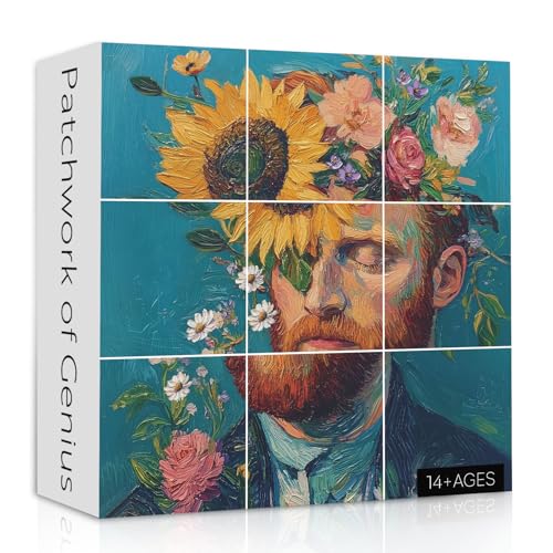 Patchwork of Genius Puzzles 1000 PCS von PPuzzling