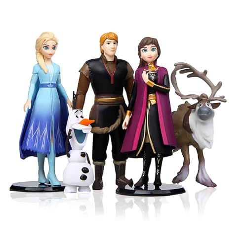 Frozen Tortendeko, 5 Stück Frozen Figuren Set, Mini Elsa Tortendeko EisköNigin Figuren Geburtstag PQKL-party Elsa Figur Frozen Cake Decoration Frozen Cake Topper Anna und Elsa Tortendeko for Mädchen Frozen Tortendeko, 5 Stück Frozen Figuren Set, Mini Elsa Tortendeko EisköNigin Figuren Geburtstag PQKL-party Elsa Figur Frozen Cake Decoration Frozen Cake Topper Anna und Elsa Tortendeko for Mädchen von PQKL-party