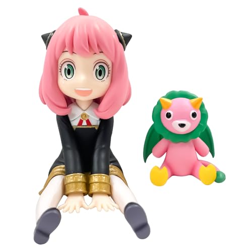 PQKL-party Anya Forger Figur, 9cm Anya Forger Figuren Actionfigur Modell Statue Spielzeug, Ornamente, Desktop -Dekoration, Geschenke für Jungen, Mädchen, Fans PQKL-party Anya Forger Figur, 9cm Anya Forger Figuren Actionfigur Modell Statue Spielzeug, Ornamente, Desktop -Dekoration, Geschenke für Jungen, Mädchen, Fans von PQKL-party