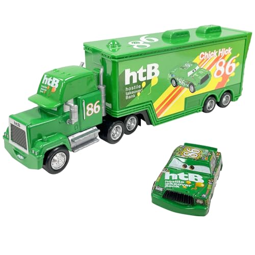 PQKL-party Cars Toy Truck and Mini Racers, Mccqueens Car Play Set of 2, Car Transporter, Toy Cars Model for Children's Birthday/Reward (NO.86) von PQKL-party