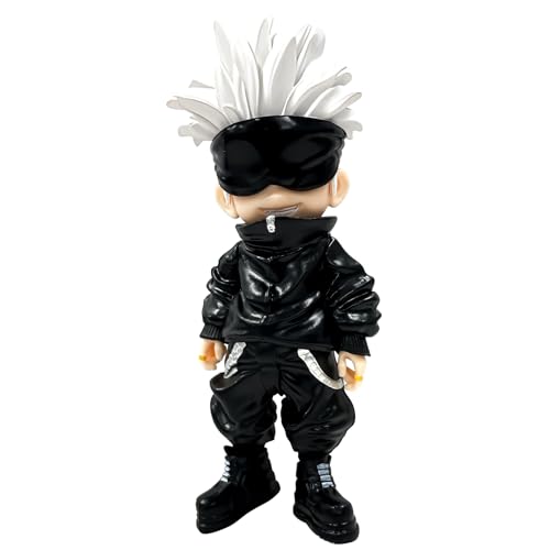 PQKL-party Gojo Satoru Figuren, 14.5cm Gojo Figur Anime Figur Gojo Satoru Figuren Modell Spielzeug, Desktop -Dekoration, Geschenke für Jungen, Mädchen, Fans PQKL-party Gojo Satoru Figuren, 14.5cm Gojo Figur Anime Figur Gojo Satoru Figuren Modell Spielzeug, Desktop -Dekoration, Geschenke für Jungen, Mädchen, Fans von PQKL-party