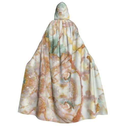 PQruop Goldener Marmor-Druck, Halloween-Kapuzenumhang, Hexenumhang, geeignet für Maskerade, Weihnachtsfeier, Cosplay-Kostüm PQruop Goldener Marmor-Druck, Halloween-Kapuzenumhang, Hexenumhang, geeignet für Maskerade, Weihnachtsfeier, Cosplay-Kostüm von PQruop
