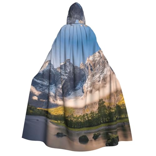 PQruop Halloween-Kapuzenumhang, Hexenumhang, geeignet für Maskerade, Weihnachtsfeier, Cosplay-Kostüm PQruop Halloween-Kapuzenumhang, Hexenumhang, geeignet für Maskerade, Weihnachtsfeier, Cosplay-Kostüm von PQruop