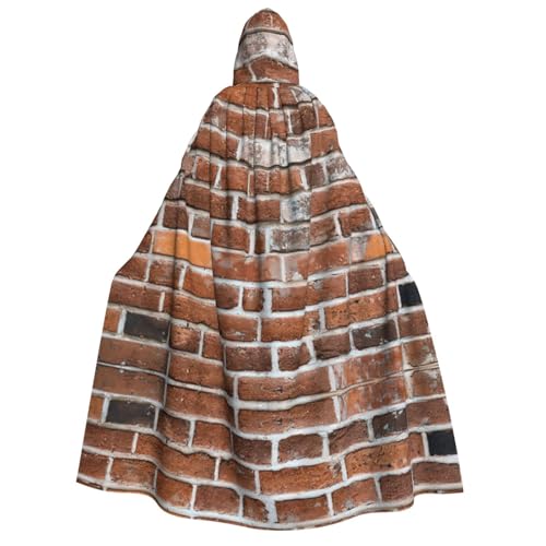 PQruop Halloween-Kapuzenumhang, Hexenumhang, geeignet für Maskerade, Weihnachtsfeier, Cosplay-Kostüm von PQruop