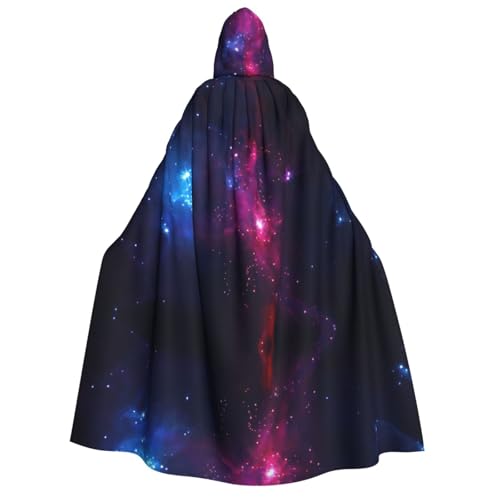 PQruop Halloween-Kapuzenumhang mit Galaxie-Druck, Hexenumhang, geeignet für Maskerade, Weihnachtsfeier, Cosplay-Kostüm PQruop Halloween-Kapuzenumhang mit Galaxie-Druck, Hexenumhang, geeignet für Maskerade, Weihnachtsfeier, Cosplay-Kostüm von PQruop