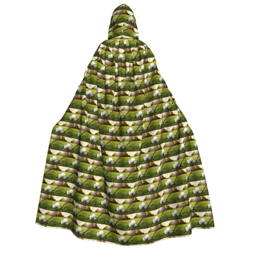 PQruop Halloween-Kapuzenumhang mit Golfball-Druck, Hexenumhang, geeignet für Maskerade, Weihnachtsfeier, Cosplay-Kostüm PQruop Halloween-Kapuzenumhang mit Golfball-Druck, Hexenumhang, geeignet für Maskerade, Weihnachtsfeier, Cosplay-Kostüm von PQruop