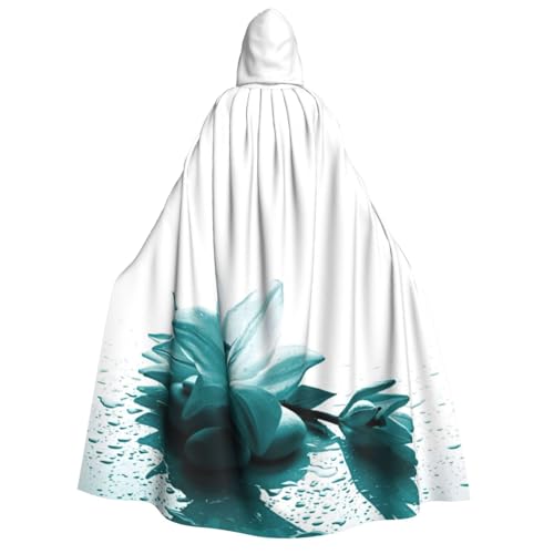 PQruop Halloween-Kapuzenumhang mit Lilien-Druck, Hexenumhang, geeignet für Maskerade, Weihnachtsfeier, Cosplay-Kostüm PQruop Halloween-Kapuzenumhang mit Lilien-Druck, Hexenumhang, geeignet für Maskerade, Weihnachtsfeier, Cosplay-Kostüm von PQruop
