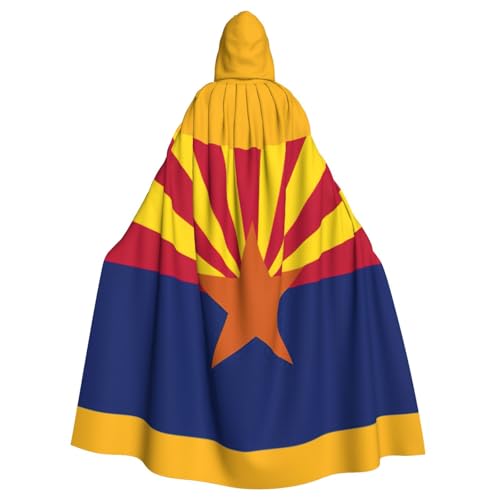 PQruop Halloween-Umhang mit Arizona-Flagge, dekorativer Umhang für Partys, Cosplay und Festivals PQruop Halloween-Umhang mit Arizona-Flagge, dekorativer Umhang für Partys, Cosplay und Festivals von PQruop
