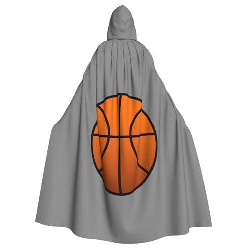 PQruop Halloween-Umhang mit Basketball-Druck, dekorativer Umhang für Partys, Cosplay und Festivals PQruop Halloween-Umhang mit Basketball-Druck, dekorativer Umhang für Partys, Cosplay und Festivals von PQruop