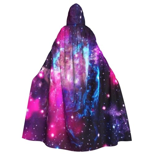 PQruop Halloween-Umhang mit Galaxie-Druck, dekorativer Umhang für Partys, Cosplay und Festivals PQruop Halloween-Umhang mit Galaxie-Druck, dekorativer Umhang für Partys, Cosplay und Festivals von PQruop