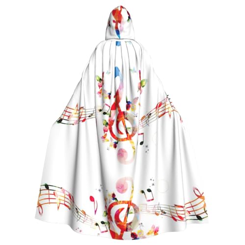 PQruop Musica Kapuzenumhang für Erwachsene, Schmetterlings-Druck, dekorativer Umhang für Partys, Cosplay und Festivals PQruop Musica Kapuzenumhang für Erwachsene, Schmetterlings-Druck, dekorativer Umhang für Partys, Cosplay und Festivals von PQruop