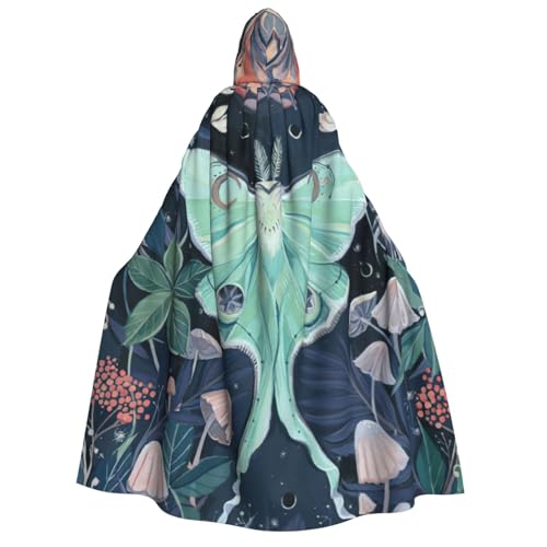 PQruop Wunderschöner Halloween-Kapuzenumhang, Hexenumhang, geeignet für Maskerade, Weihnachtsfeier, Cosplay-Kostüm PQruop Wunderschöner Halloween-Kapuzenumhang, Hexenumhang, geeignet für Maskerade, Weihnachtsfeier, Cosplay-Kostüm von PQruop