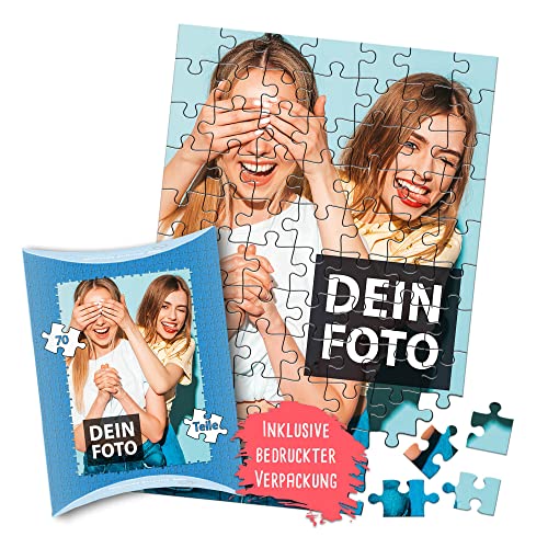 PR Print Royal Hochformat Foto-Puzzle 24-1000 Teile in inkl. hochwertiger Verpackung - mit eigenem Foto Bedrucken - Puzzle selber gestalten - 70 Teile in Kartonverpackung von PR Print Royal