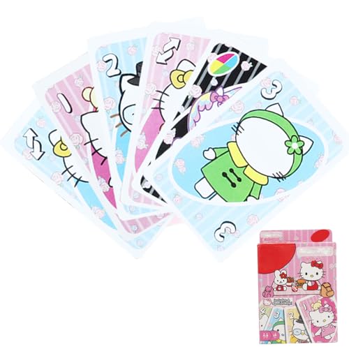 PRAOFRT 54 Blatt UNO Flip The Game kartenspiel Der Kartenspiel-Klassiker für ab 3 Jahren kartenspiel Kinder quartett kartenspiele （D） von PRAOFRT